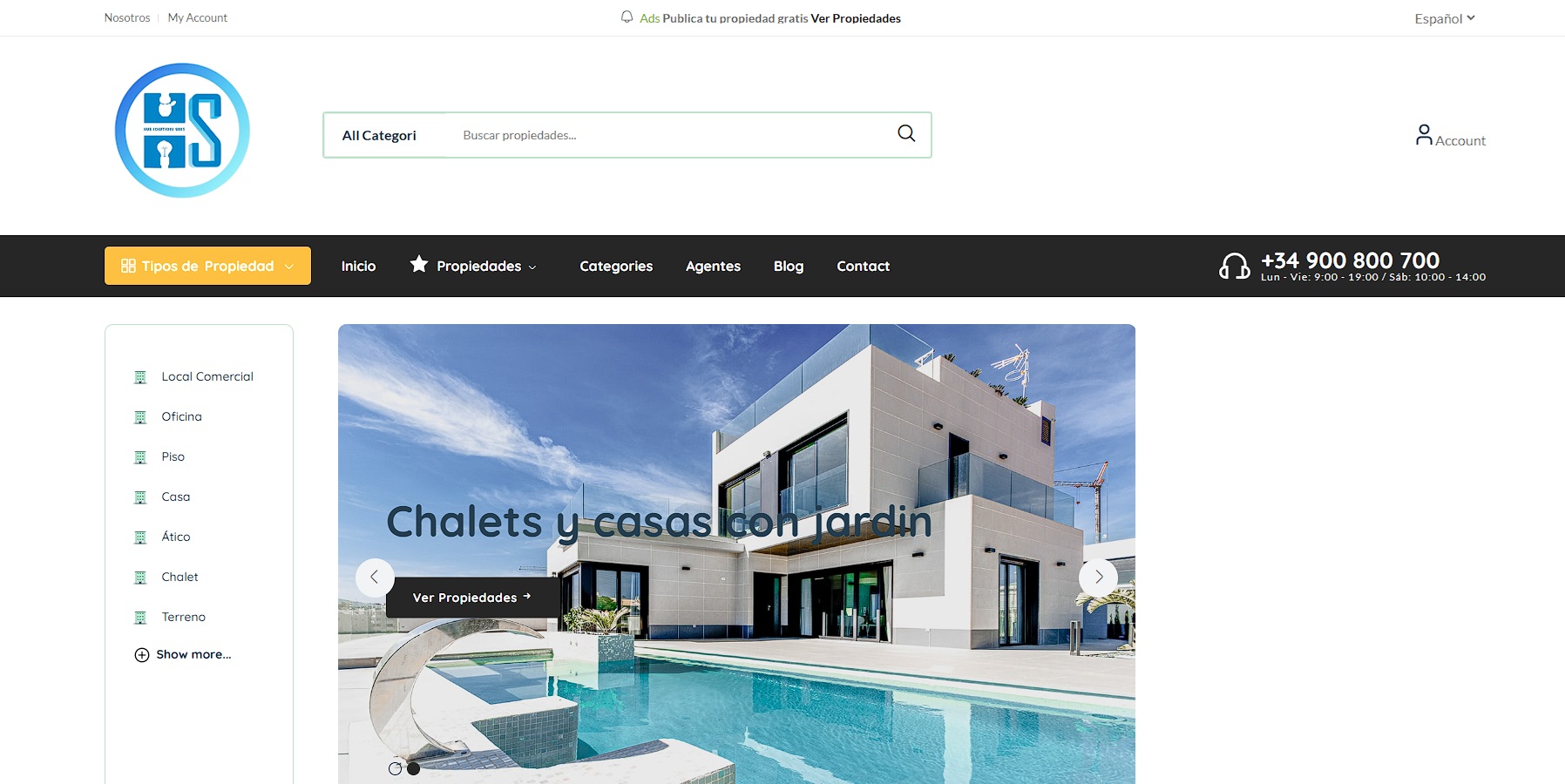 Demo Inmobiliaria Multi-Agente