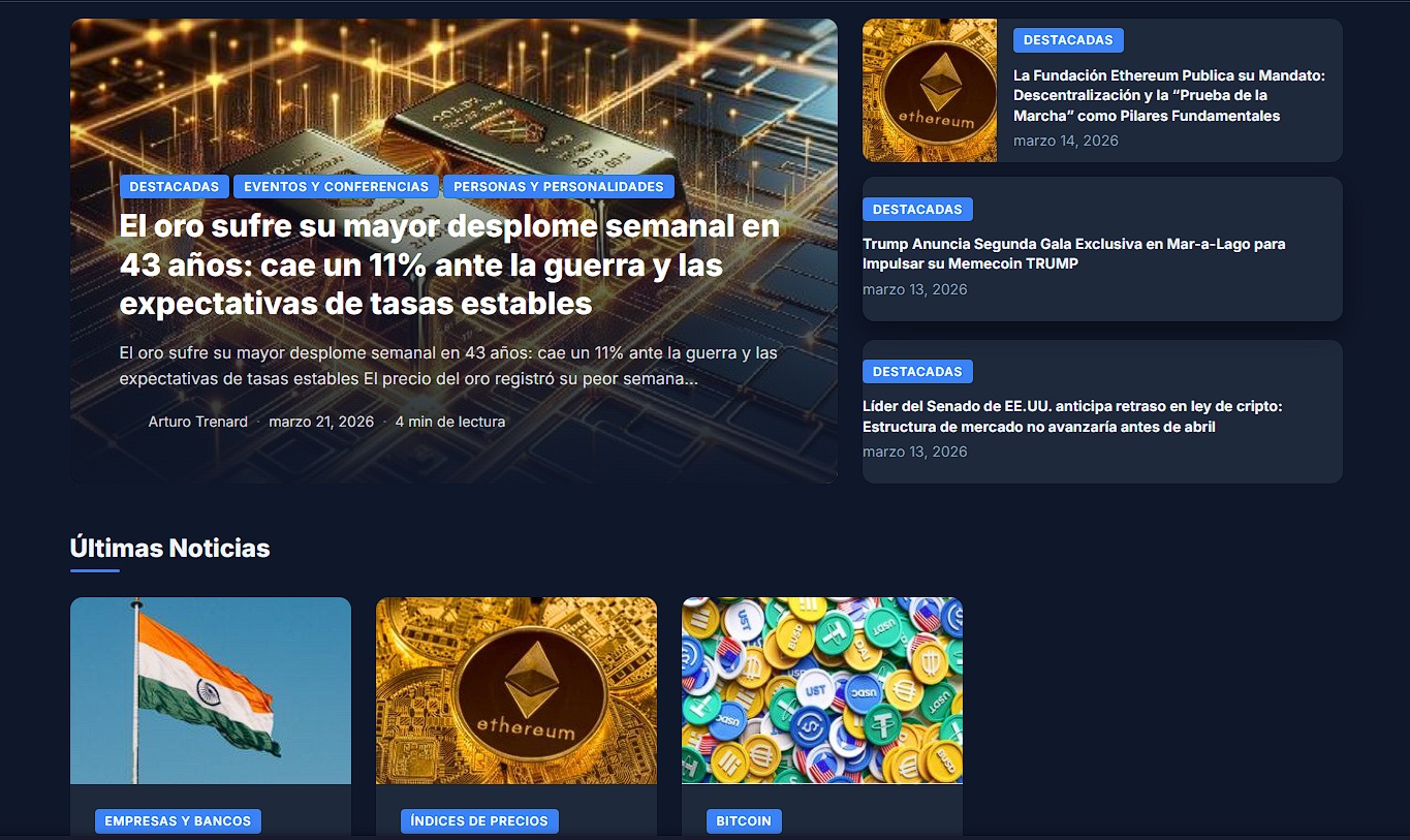 CryptoVibe News - Magazine de criptomonedas y blockchain