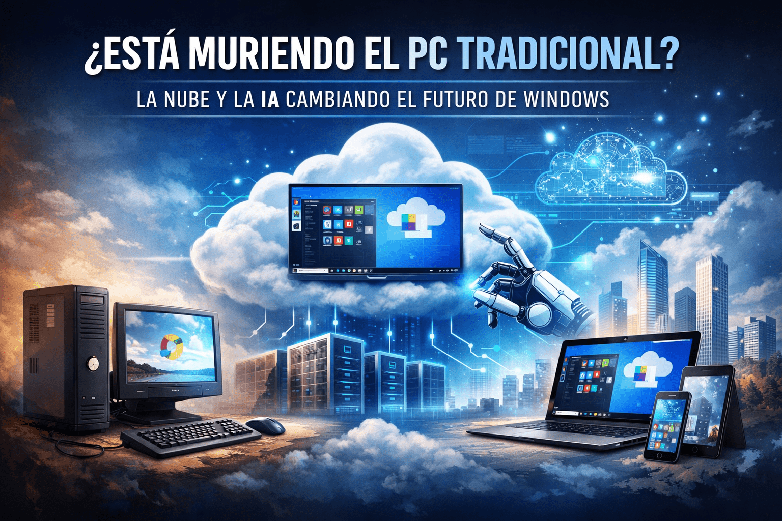 ¿Está Muriendo el PC Tradicional? La Evolución de Windows en la Era de la Nube y la IA