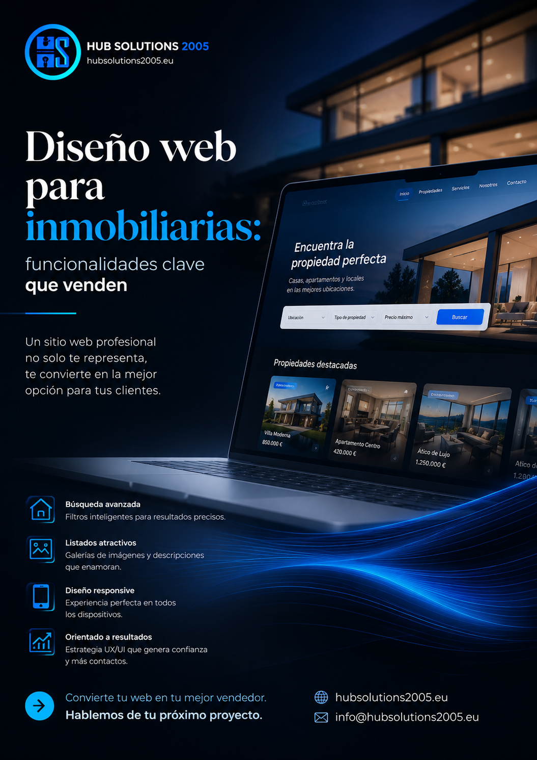 Diseño web para inmobiliarias
