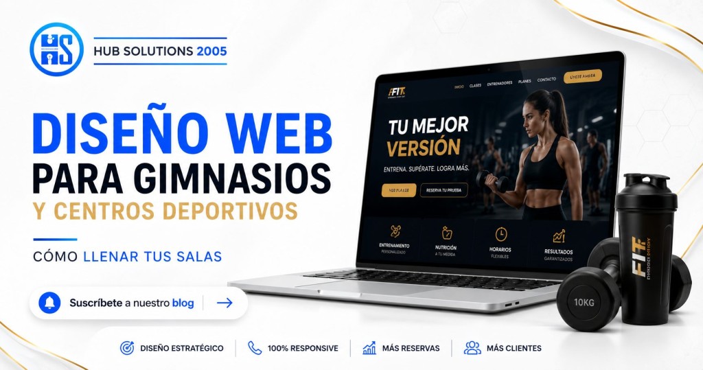 Diseño web para gimnasios y centros deportivos: cómo llenar tus salas